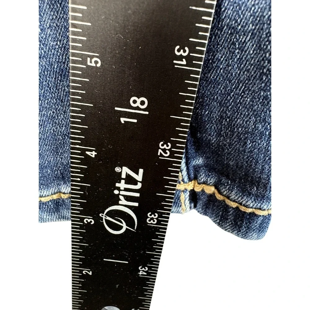 Daytrip Virgo Jeans Mens 31L Blue Denim Medium Wash Rugged Comfort Straight Leg